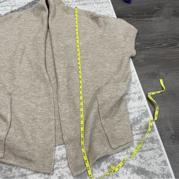 Free People Beige Wool Short Sleeve Cardigan - Picture 9 of 9